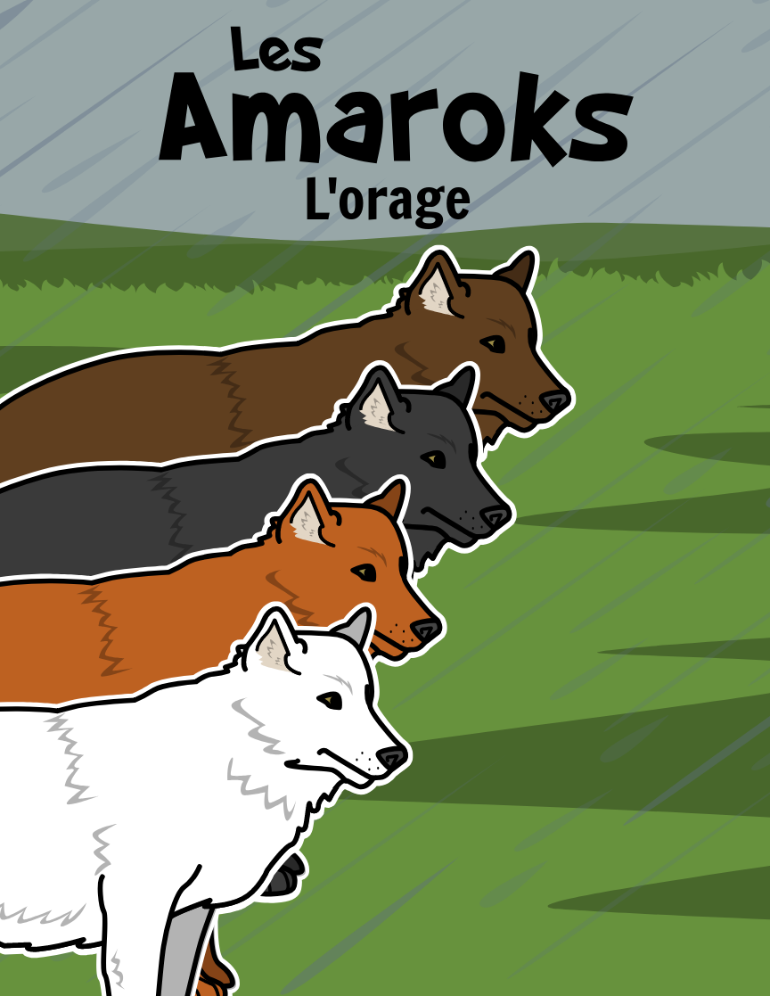 BD Amaroks - L'orage - Couverture